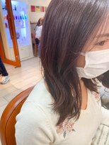 テトラ バイ ネオリーブ 横浜西口店(tetra by neolive)&nbsp;大人かわいい♪ピンクブラウン