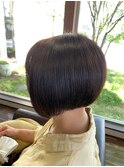 前下がりボブ