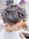 メンズアップバング