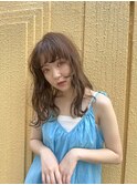 【SUKURI by tahie Style】ココアベージュくびれロング