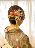 卒業式ショート艶スタイル