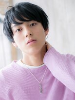 モッズヘア メン 上尾東口店(mod's hair men)&nbsp;重めバングで目力UP！くせ毛ショートこなれヘアS上尾