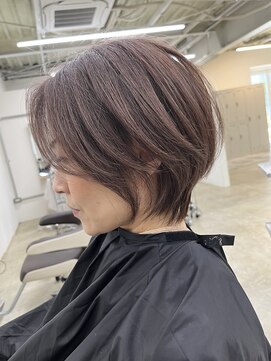 ファンド 千葉(fand) ショートハイライト/白髪ぼかしブリーチ