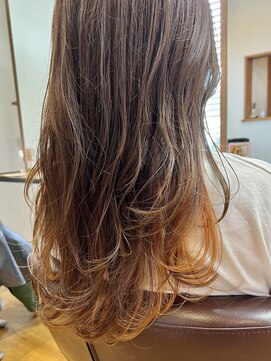 パーク(PERK) インナーカラーオレンジ