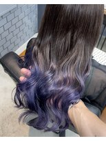 イキプラスディードットログ 大和八木駅前店(ikii+D.Log) ネイビーブルーグラデーションカラー 橿原 大和八木 奈良