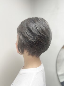 ルーファス メグロ(Ruufus Meguro) 丸みショート/ショートカット/ショートボブ30代40代50代 202310