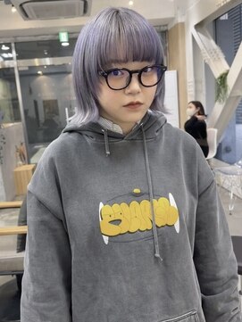 イェッカ パビル(YECCA pabil) ラベンダーグレー（ブリーチ1～2回）