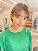 イメチェン/ハッシュカット/レッドブラウン[名古屋栄駅]