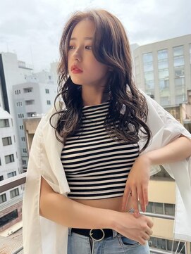 ロンドルーチェ 心斎橋(Lond luce) エアリーロングピンクブラウン【心斎橋/髪質改善】