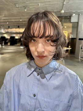 スクリーンギンザメゾン 銀座(SCREEN GINZA MAISON.) 黒髪カタログ/クラゲヘアー/オリーブ/銀座