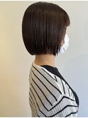 切りっぱなしボブ