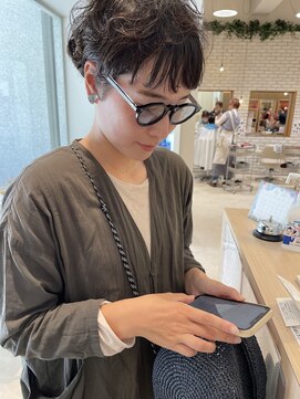 ヘアポケット スタイル店(HAIR POCKET) オン眉ベリーショート