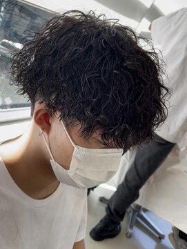 ラヴィズムバイフィフス(LUVISM by fifth) 波巻きパーマメンズパーマメンズヘアツーブロックツイストパーマ