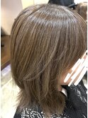 【Champ小阪店】天然のハイライト!?で透明感カラー！