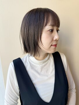 フェイバー 赤坂店(FAVOR) 顔まわりレイヤーパツッとボブ