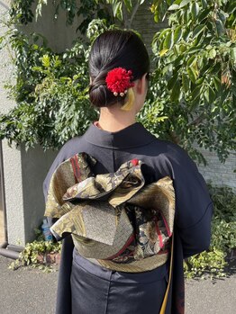 ウィズ(WITH)の写真/【七五三/結婚式】ハレの日をもっと素敵に演出するなら《土佐恵里奈》にお任せ♪お電話予約限定で受付◎