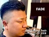 【THE FADE】 「フェード カット」＋眉デザイン&ハーフシェーブ