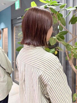 ノエ トトン(noe tton) イメチェン/ホワイトブロンド/外ハネボブ/美髪/名駅y9