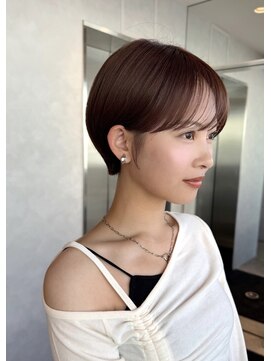 アビー(ABBEY4) ショートカットショートヘアコンパクトショートボブ丸みショート