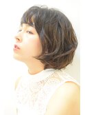 ワンサイドショート/ボブ/ブランジュ/ダブルバンク 表参道/青山