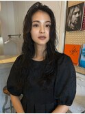 レイヤーウェーブ　ニュアンスパーマ