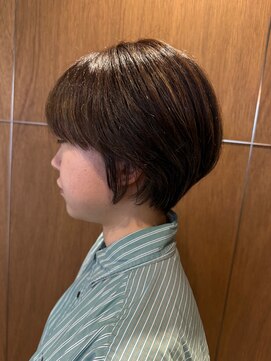 エリマ 武蔵小杉(elima) どこから見ても綺麗なシルエットの大人ショートヘア◎