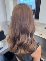 ラピステン 福岡天神 大名店(Lapis) ミルクティーグレージュ/ブリーチ2回/韓国巻き