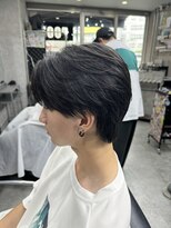 ルートバイドット 町田店(root by dot.) メンズセンターパート【パーマアイロンなし】