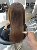 髪質改善サラサラプレミアム大人ガーリー韓国ミディアムAライン