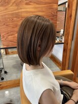 アドラーブル 松崎店(adorable)&nbsp;20代30代40代前下がりストレート小顔補正立体カット