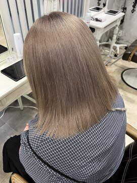 シー ヘアデザイン(see hair design) ミルクティーベージュ