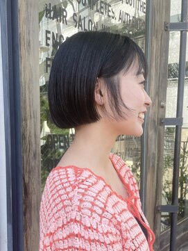 ドゥーア 代官山(Door) #ミニボブ#スクエアボブ#切りっぱなしボブ#マチルダボブ