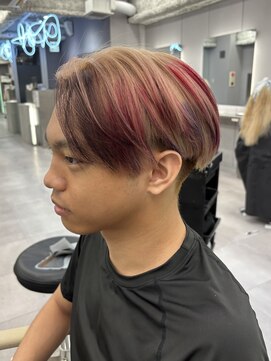 ロテ 名古屋 名駅店(Lote.) ミディアムヘア/デザインカラー/フェイスフレーミング/名古屋