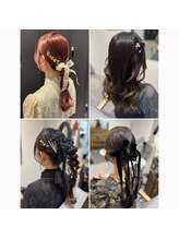 ★360度可愛いパーティーヘアセット★