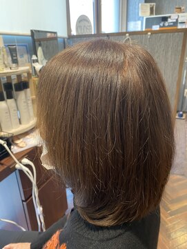 カラリ 西条店 プレミアムオーガニックカラー　根元染め