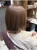 【バッサリカット　外はねボブ】