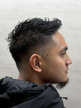 ヒロギンザ 難波店(HIRO GINZA) フェード前あげアップバング