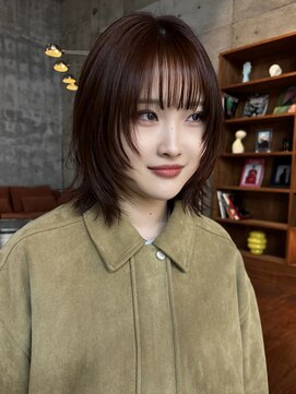 シカ(sica) ミディアムレイヤー/オレンジブラウン