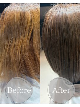 ヘアーロール(Hair Role) ★ダブルカラー×グレージュボブ★