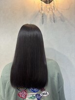 ヘアードゥ レディバグ(HAIR DO LADY BUG)&nbsp;ナチュラル パッツン ロング
