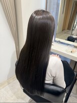 ロチカバイドールヘアー 心斎橋(Rotika by Doll hair) 南式酸性ストレートとオリーブグレージュ