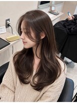 ネリネ 船橋駅南口店(Nerine)&nbsp;韓国風レイヤー/くびれレイヤーカット/シースルーバング