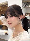 《顔まわり》小顔見えNo.1!垢抜ける顔まわりレイヤーカット