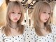ヨーク(yoke)の写真/柔らかい透明感にあふれるミルクティー、ヘーゼルベージュ◎ブリーチなしダブルカラーで理想の髪色へ*