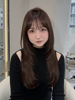 ラルム 新宿(LARME SHINJUKU)&nbsp;美髪レイヤーカット/顔周りレイヤー【Ami】