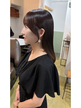 カネラ(canela) 【顔周りが自然◎】柔らかい質感が叶う★ナチュラル縮毛矯正
