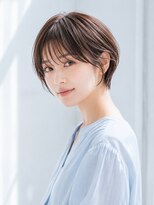 ユニット 蕨西口店(UNIT)&nbsp;ショートボブ髪型20代30代40代50代前髪あり前髪なし面長丸顔越谷