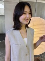 カシェ ナカザキ(CACHE NAKAZAKI) 顔まわりレイヤー/レイヤーカット/透明感カラー