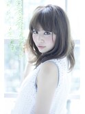 [K-two青山]ふんわり前髪のミントベージュ【表参道】