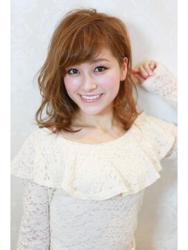 フォルテ 掛川店 耳掛けスタイルが可愛い愛されミディ